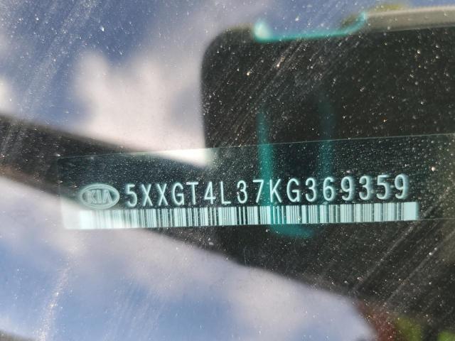 5XXGT4L37KG369359 - 2019 KIA OPTIMA LX ლურჯი ფოტო 12