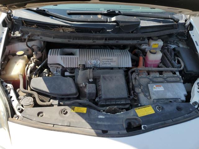 JTDKN3DU1A0045345 - 2010 TOYOTA PRIUS WHITE photo 11