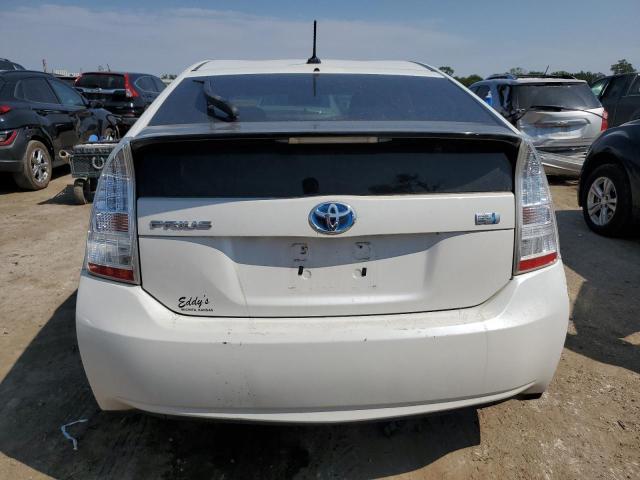 JTDKN3DU1A0045345 - 2010 TOYOTA PRIUS WHITE photo 6