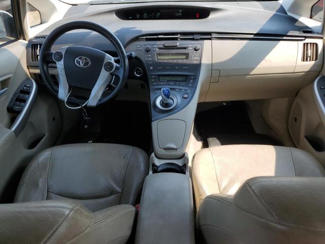 JTDKN3DU1A0045345 - 2010 TOYOTA PRIUS WHITE photo 8