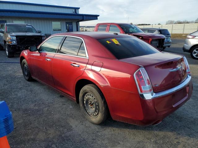 2C3CCAKT7EH109273 - 2014 CHRYSLER 300C RED photo 2