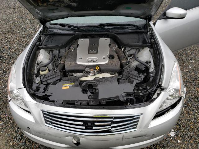 JNKCV66E09M721413 - 2009 INFINITI G37 BASE SILVER photo 11