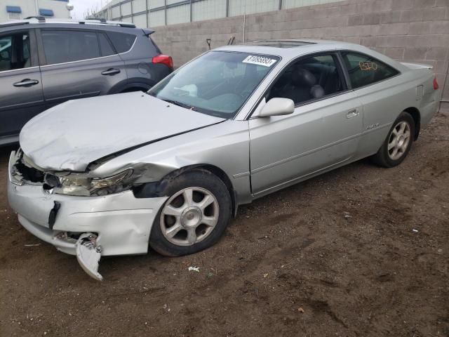 2T1CF28P12C591635 - 2002 TOYOTA CAMRY SOLA SE SILVER photo 1