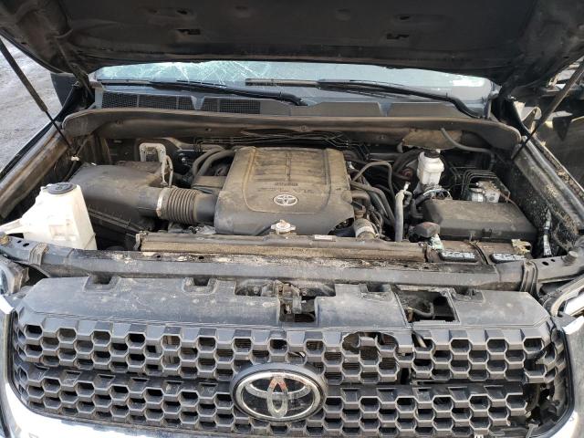 5TFUY5F15MX033256 - 2021 TOYOTA TUNDRA DOUBLE CAB SR/SR5 BLACK photo 11