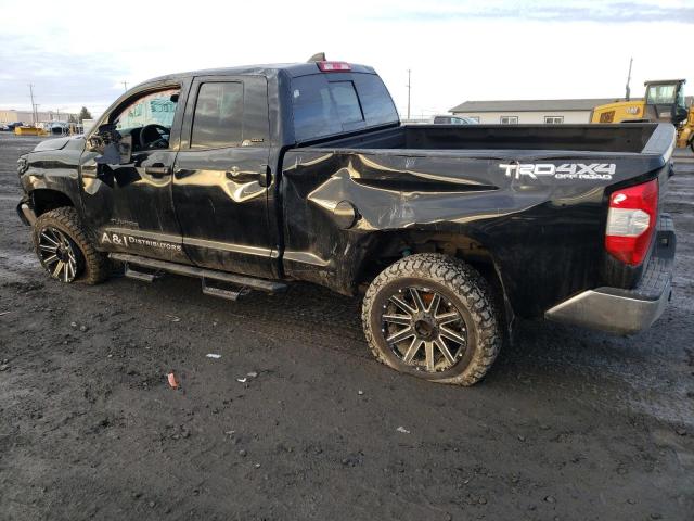 5TFUY5F15MX033256 - 2021 TOYOTA TUNDRA DOUBLE CAB SR/SR5 BLACK photo 2