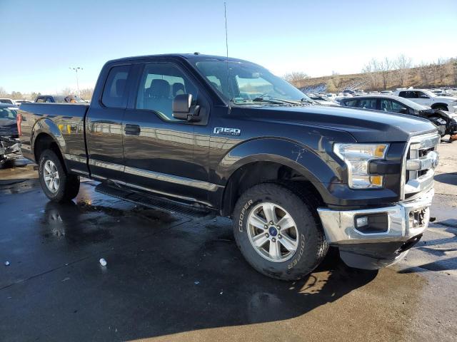 1FTEX1E82FFB53815 - 2015 FORD F150 SUPER CAB BLACK photo 4