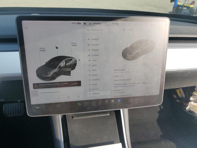 5YJ3E1EA4LF598850 - 2020 TESLA MODEL 3 Մոխրագույն լուսանկար 9