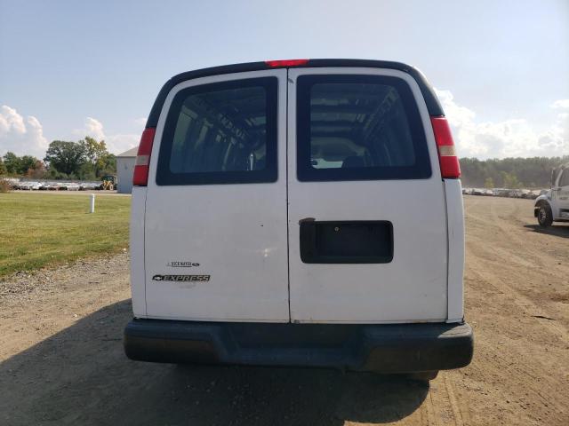 1GCGG25C581114428 - 2008 CHEV EXPRESS G2500 WHITE photo 6