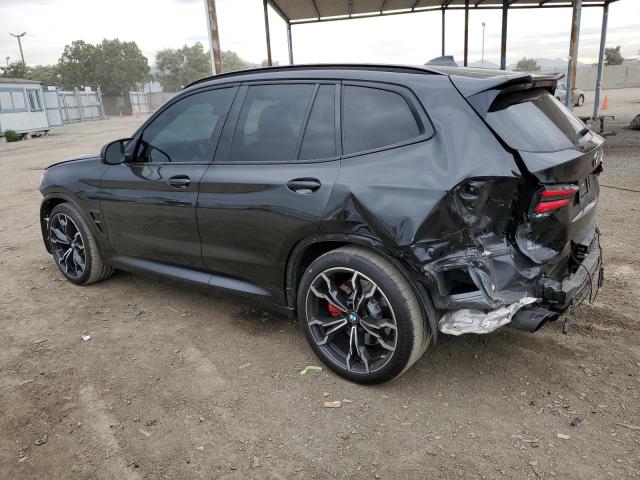 5YM13EC04N9K99989 - 2022 BMW X3 M BLACK photo 2