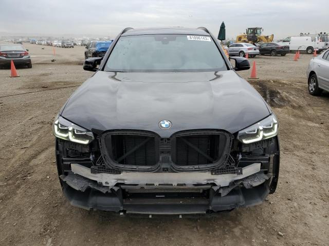5YM13EC04N9K99989 - 2022 BMW X3 M BLACK photo 5