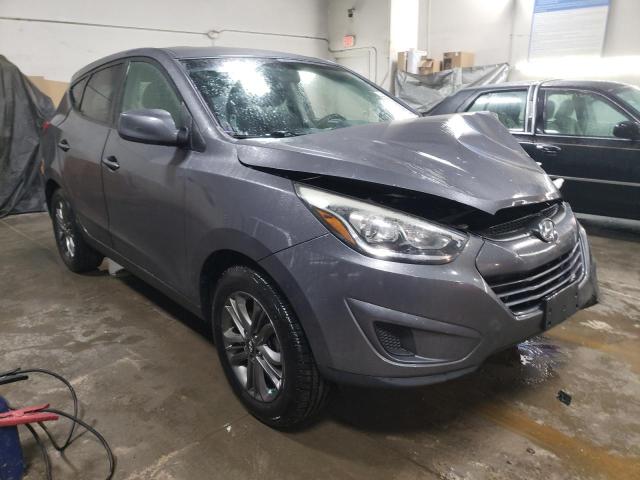 KM8JTCAFXEU902800 - 2014 HYUNDAI TUCSON GLS GRAY photo 4