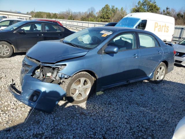 5YFBU4EE9DP084890 - 2013 TOYOTA COROLLA BASE BLUE photo 1