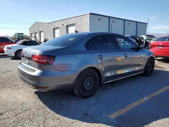 3VW267AJ3GM208109 - 2016 VOLKSWAGEN JETTA S GRAY photo 3