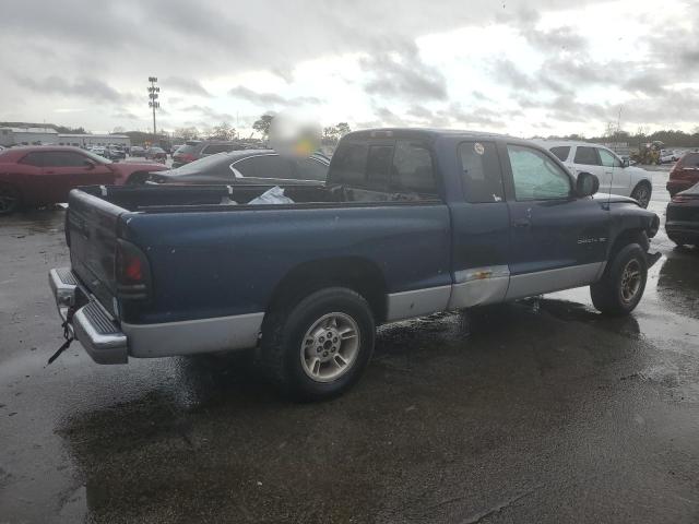 1B7GL22X3YS537957 - 2000 DODGE DAKOTA BLUE photo 3