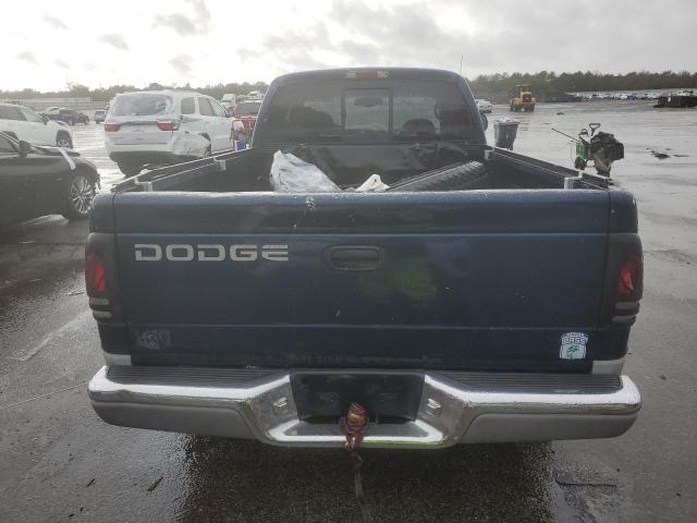 1B7GL22X3YS537957 - 2000 DODGE DAKOTA BLUE photo 6