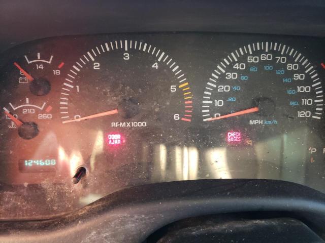 1B7GL22X3YS537957 - 2000 DODGE DAKOTA BLUE photo 9