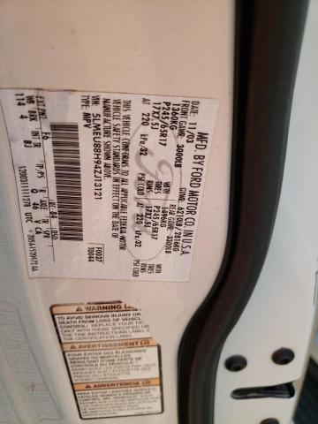 5LMEU88H94ZJ13121 - 2004 LINCOLN AVIATOR 白色 照片 13