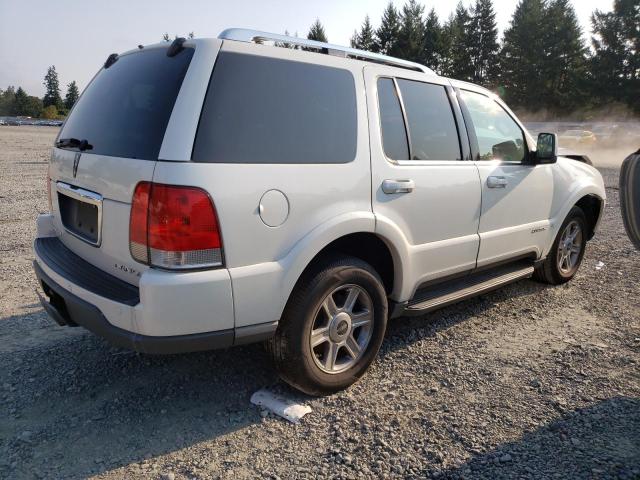 5LMEU88H94ZJ13121 - 2004 LINCOLN AVIATOR 白色 照片 3