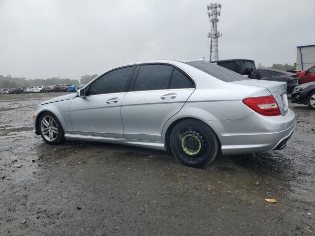 WDDGF8BB0CR214373 - 2012 MERCEDES-BENZ C 300 4MATIC SILVER photo 2