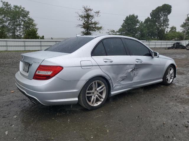 WDDGF8BB0CR214373 - 2012 MERCEDES-BENZ C 300 4MATIC SILVER photo 3