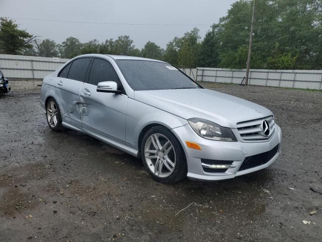 WDDGF8BB0CR214373 - 2012 MERCEDES-BENZ C 300 4MATIC SILVER photo 4