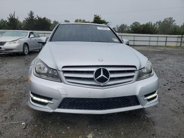 WDDGF8BB0CR214373 - 2012 MERCEDES-BENZ C 300 4MATIC SILVER photo 5