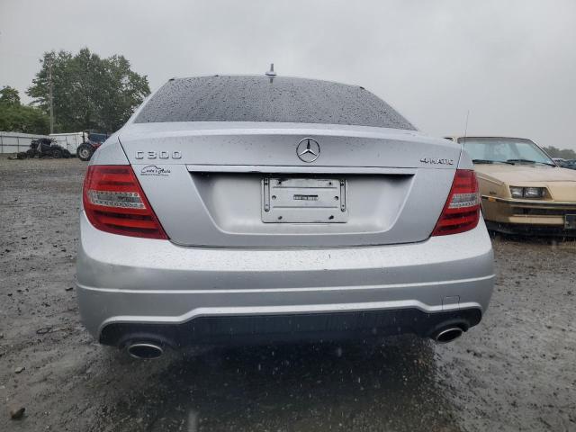 WDDGF8BB0CR214373 - 2012 MERCEDES-BENZ C 300 4MATIC SILVER photo 6