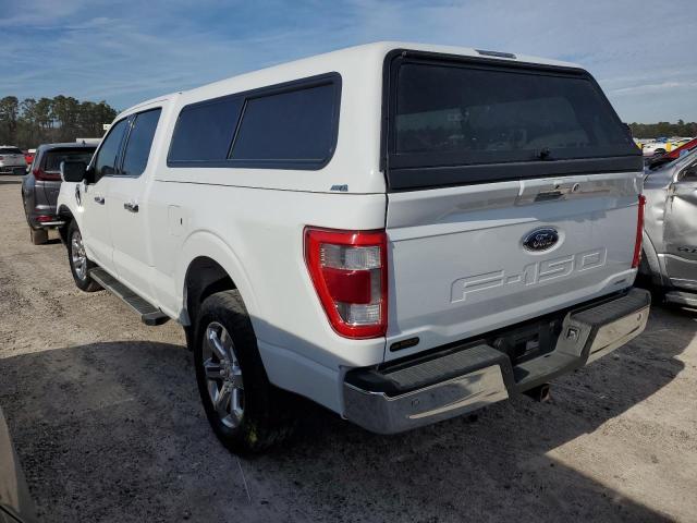 1FTFW1E86NKE71191 - 2022 FORD F150 SUPERCREW WHITE photo 2