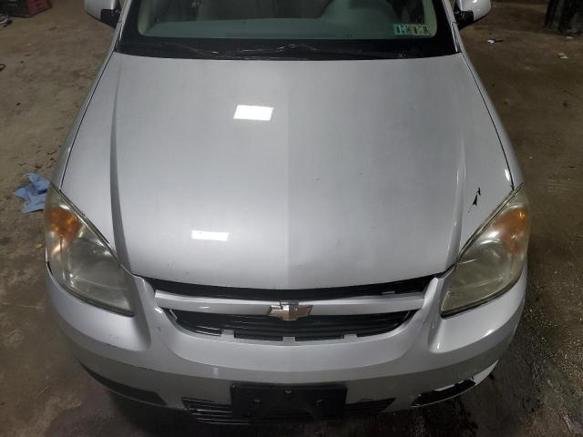 1G1AL55F477178848 - 2007 CHEVROLET COBALT LT SILVER photo 11