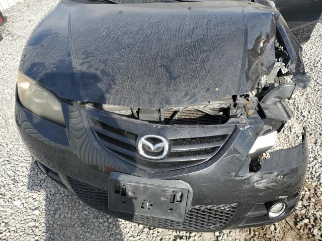 JM1BK323351235036 - 2005 MAZDA 3 S BLACK photo 11