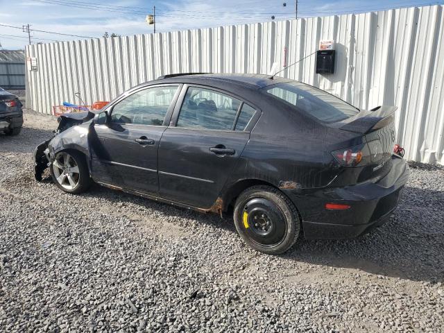 JM1BK323351235036 - 2005 MAZDA 3 S BLACK photo 2