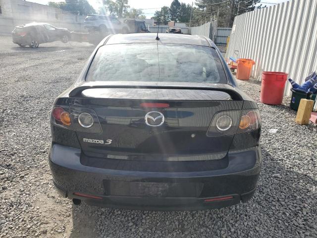 JM1BK323351235036 - 2005 MAZDA 3 S BLACK photo 6