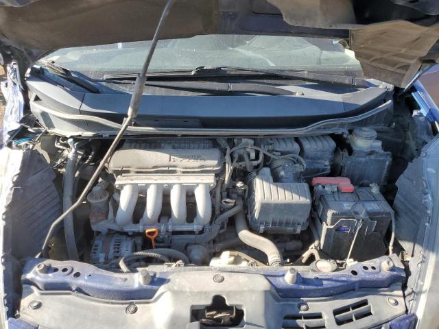 LUCGE8H51C3000344 - 2012 HONDA FIT LX BLUE photo 11