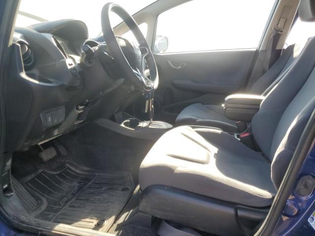 LUCGE8H51C3000344 - 2012 HONDA FIT LX BLUE photo 7