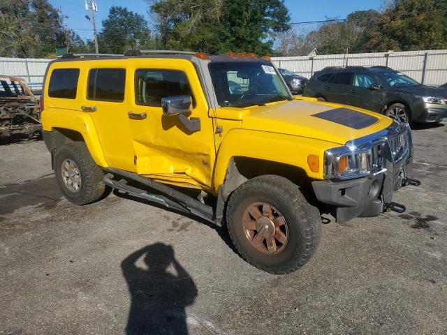 5GTDN136X68313987 - 2006 HUMMER H3 YELLOW photo 4