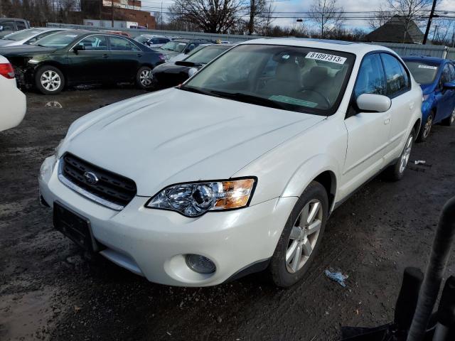 4S4BL62C467208761 - 2006 SUBARU LEGACY OUTBACK 2.5I LIMITED WHITE photo 1