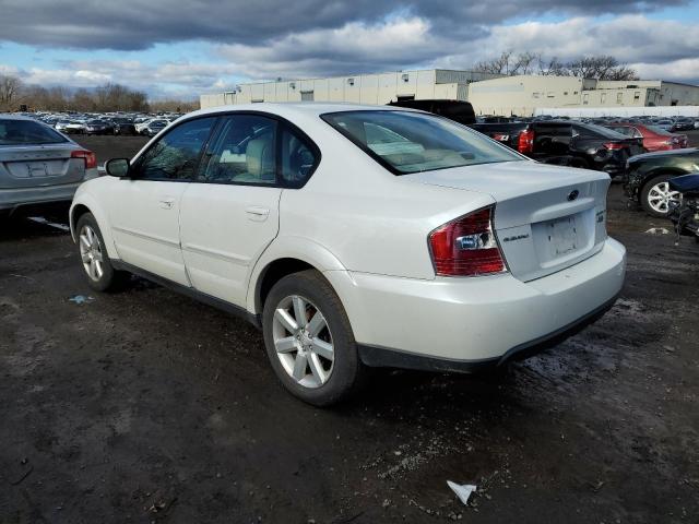 4S4BL62C467208761 - 2006 SUBARU LEGACY OUTBACK 2.5I LIMITED WHITE photo 2