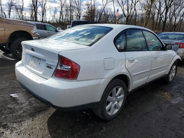 4S4BL62C467208761 - 2006 SUBARU LEGACY OUTBACK 2.5I LIMITED WHITE photo 3