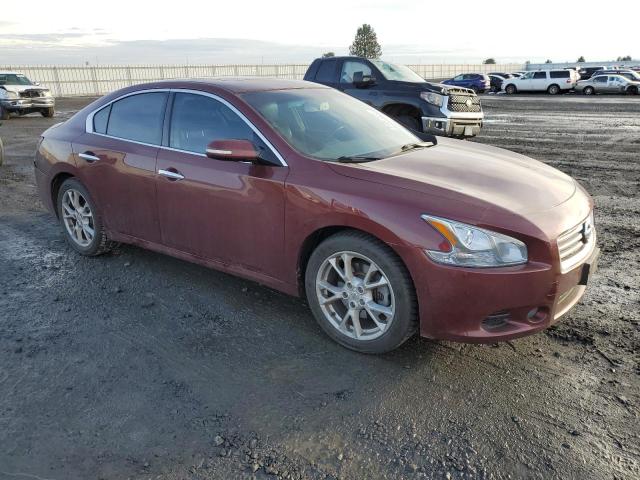 1N4AA5AP6DC840661 - 2013 NISSAN MAXIMA S RED photo 4