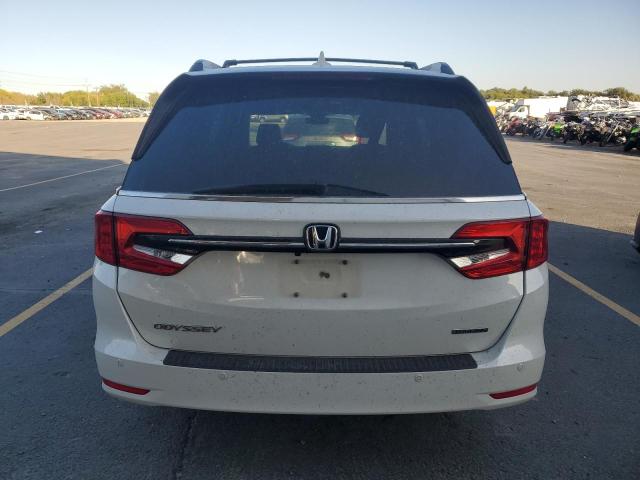 5FNRL6H88NB000977 - 2022 HONDA ODYSSEY TOURING WHITE photo 6