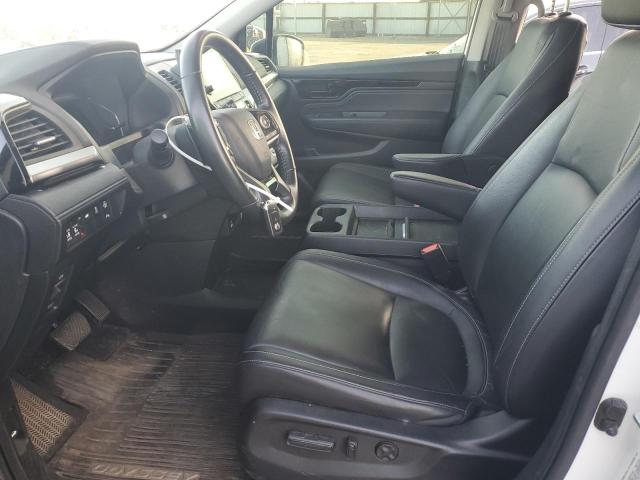 5FNRL6H88NB000977 - 2022 HONDA ODYSSEY TOURING WHITE photo 7