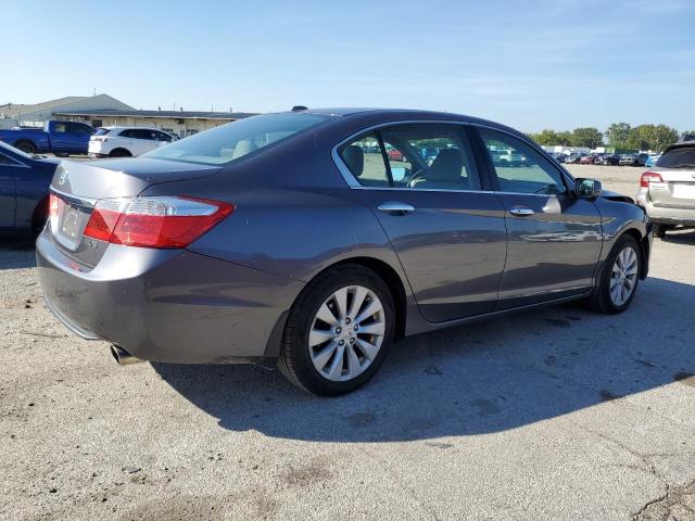 1HGCR3F84EA039291 - 2014 HONDA ACCORD EXL GRAY photo 3