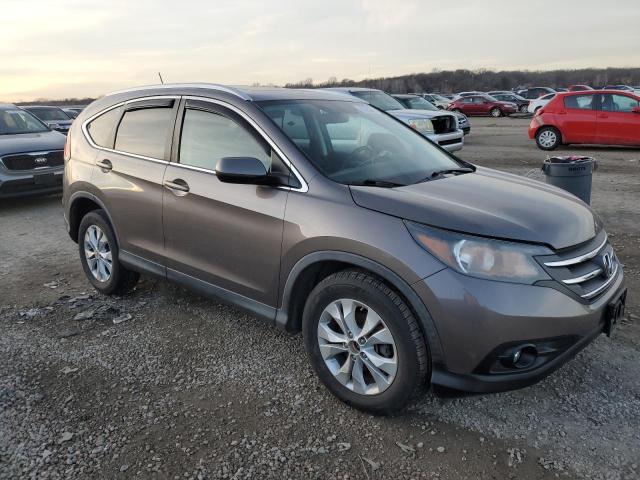 5J6RM4H7XDL065201 - 2013 HONDA CR-V EXL BROWN photo 4