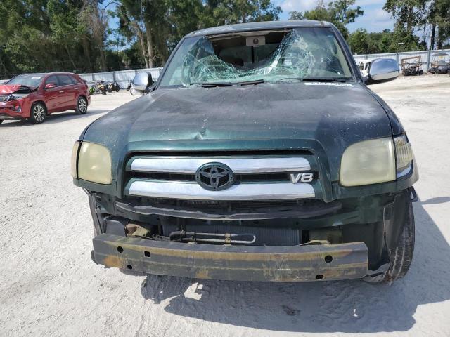5TBRT34153S427655 - 2003 TOYOTA TUNDRA ACCESS CAB SR5 GREEN photo 5