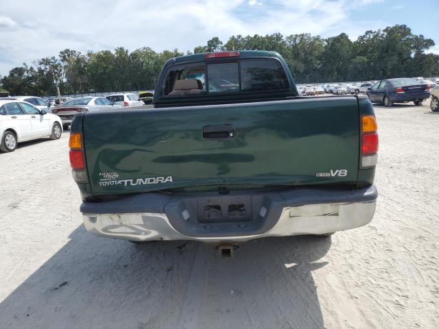 5TBRT34153S427655 - 2003 TOYOTA TUNDRA ACCESS CAB SR5 GREEN photo 6