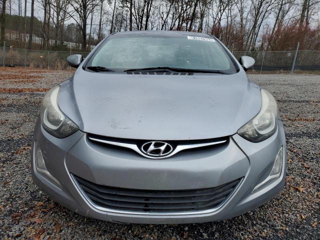 5NPDH4AEXGH727283 - 2016 HYUNDAI ELANTRA SE GRAY photo 5