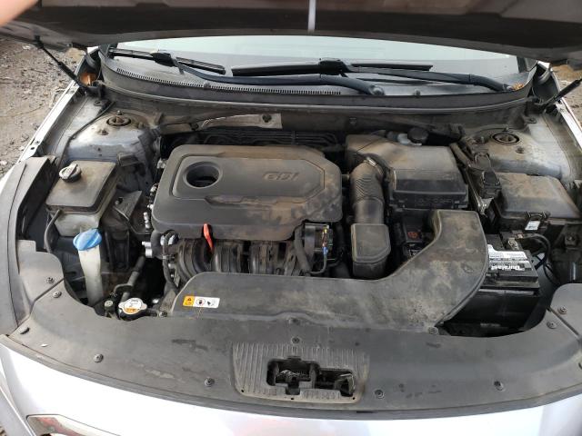 5NPE24AF7GH344268 - 2016 HYUNDAI SONATA SE SILVER photo 11