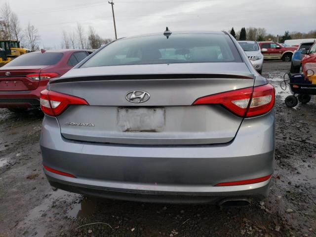 5NPE24AF7GH344268 - 2016 HYUNDAI SONATA SE SILVER photo 6