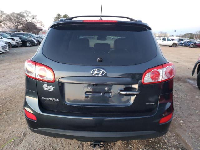 5XYZK3AB7CG143688 - 2012 HYUNDAI SANTA FE LIMITED BLUE photo 6