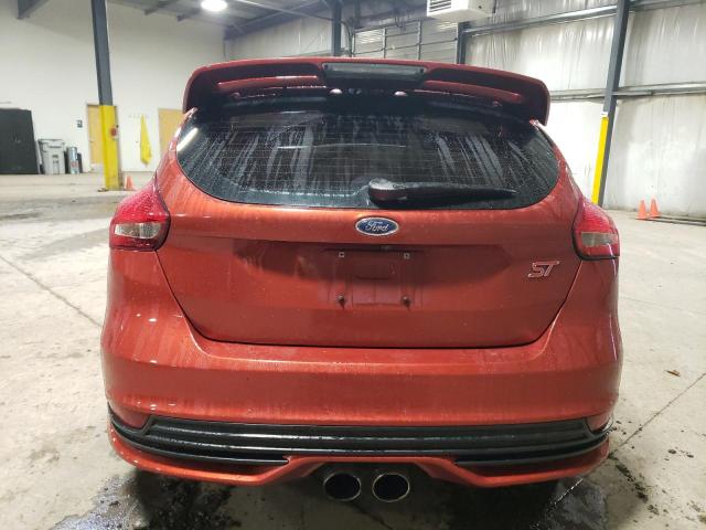 1FADP3L99JL255082 - 2018 FORD FOCUS ST ORANGE photo 6